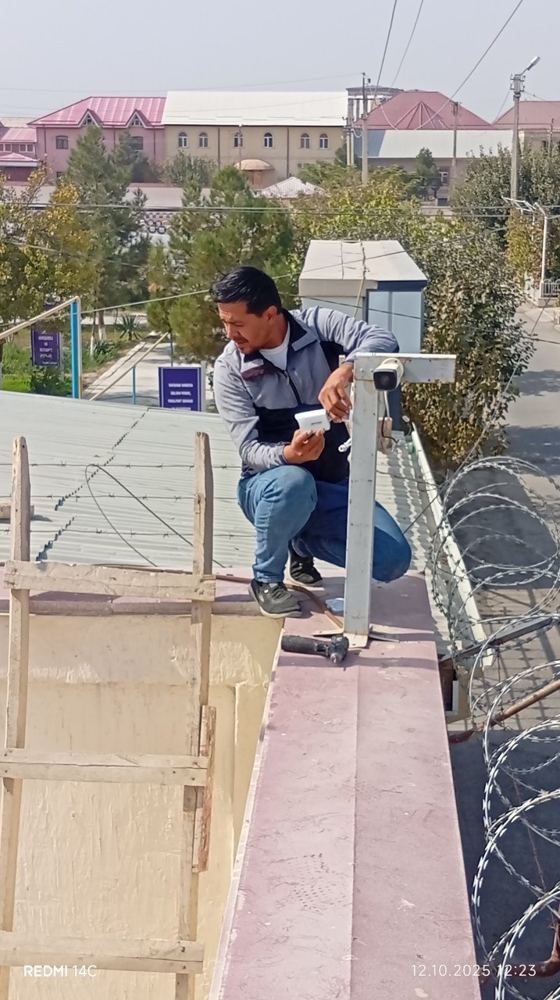 Tashqi videokuzatuv kamerasini o'rnatish